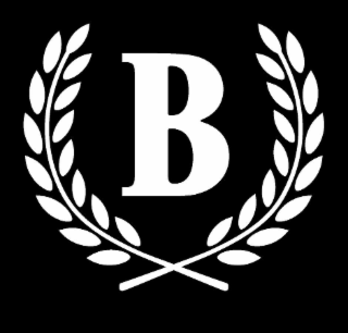 B logo