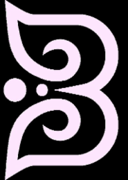 B logo