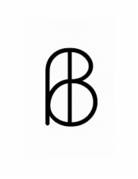 B logo