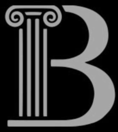 B logo