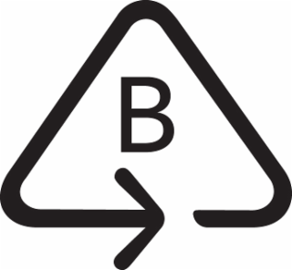 B logo