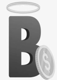 B logo