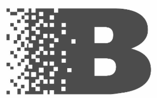 B logo