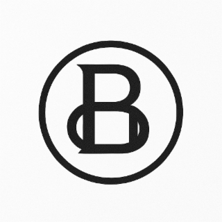 B logo