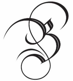 B logo