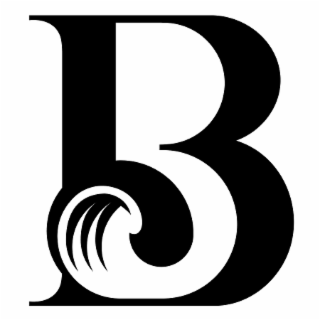 B logo