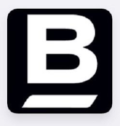 B logo