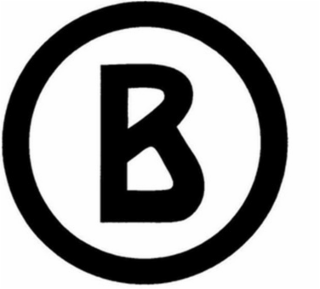 B logo