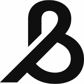 B logo