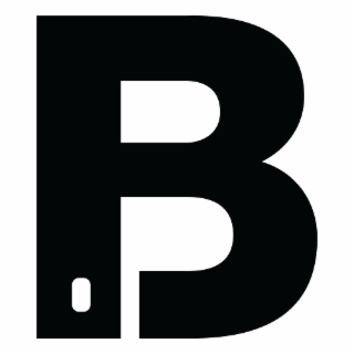 B logo