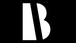 B logo