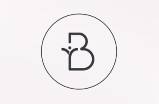 B logo