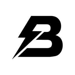 B logo