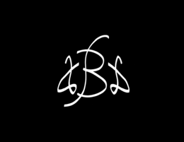 B logo