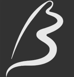 B logo