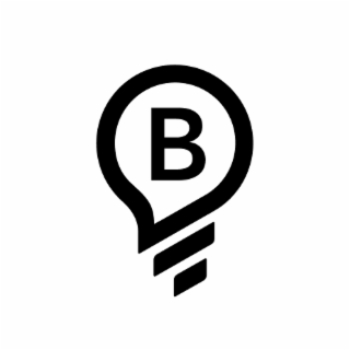 B logo