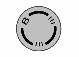 B logo