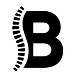 B logo