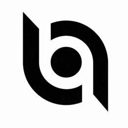 B logo