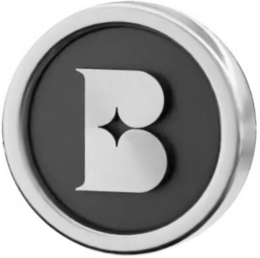 B logo