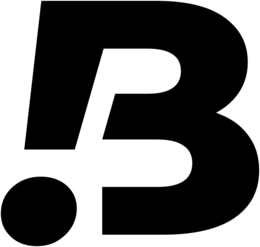 B logo