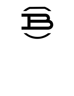 B logo