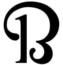 B logo