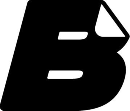 B logo