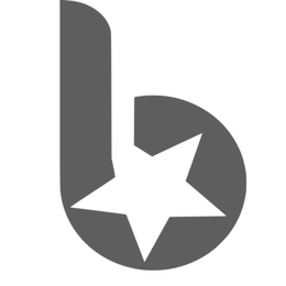 B logo