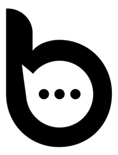 B logo
