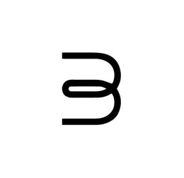 B logo