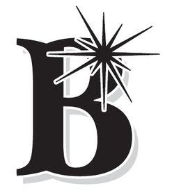 B logo