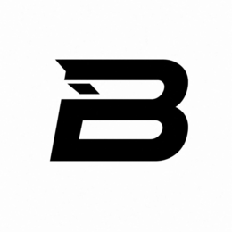 B logo