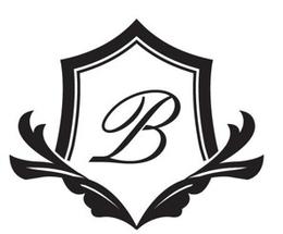 B logo