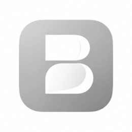 B logo