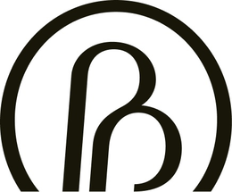 B logo