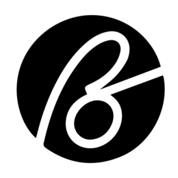 B logo