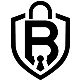 B logo