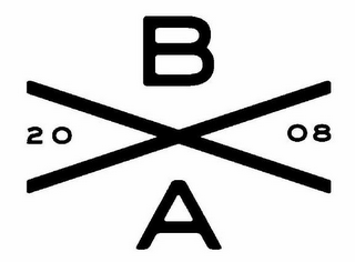 B A   2008 logo