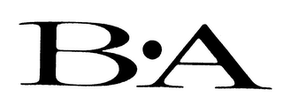 B-A logo