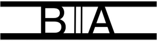 B A logo