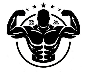 B A logo