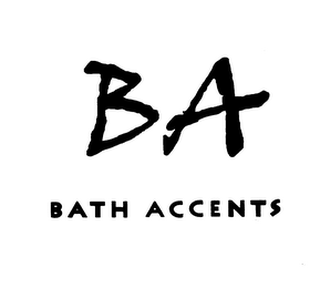B A BATH ACCENTS logo