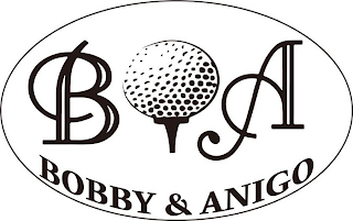 B A BOBBY & ANIGO logo