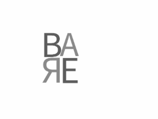 B A R E logo