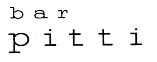 B A R  P I T T I logo