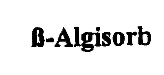 B-ALGISORB logo