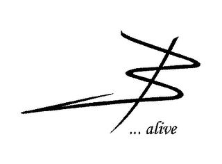 B ... ALIVE logo