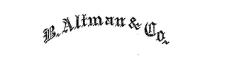 B. ALTMAN & CO logo