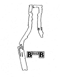 B AND B logo